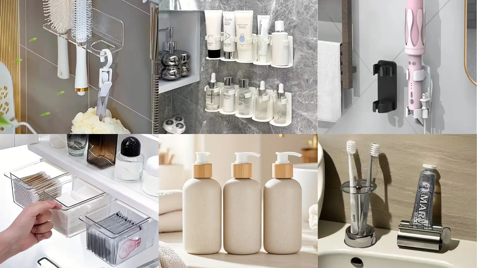 Temu浴室収納グッズ