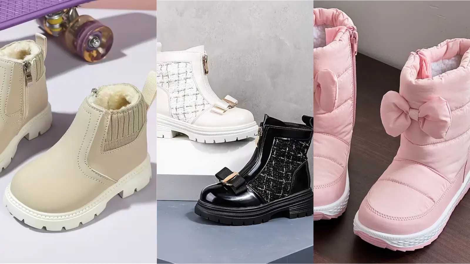 Temuキッズブーツ