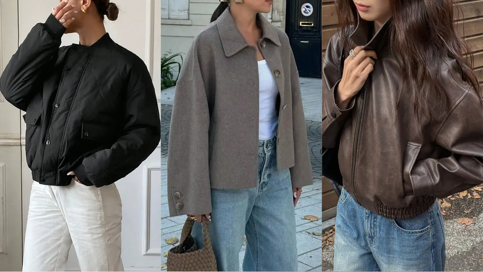 SHIEN春ショート丈アウター