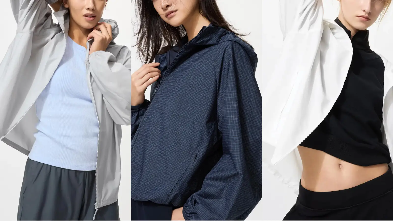 ユニクロ-ポケッタブルUVパーカ