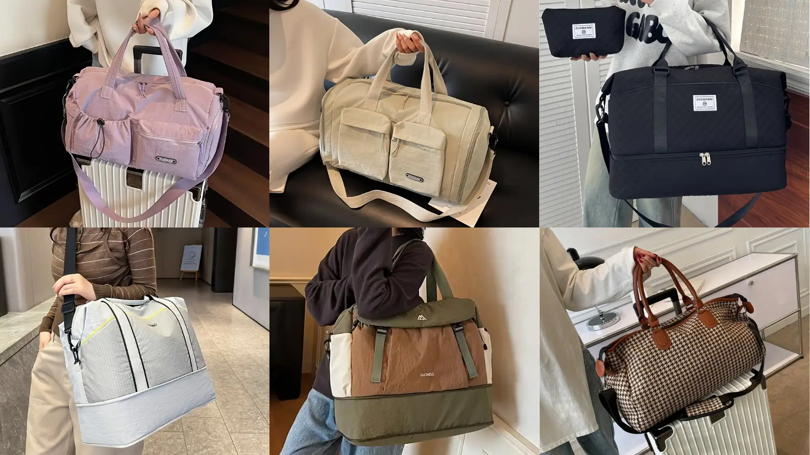 Temu-旅行バッグ